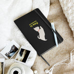 Load image into Gallery viewer, Terrier Dog Hardcover Bound Notebook - &quot;Consistency is key&quot;
