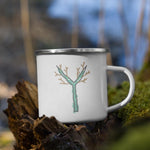 Load image into Gallery viewer, Alphabet Y Enamel Mug / Letter Cup Mug
