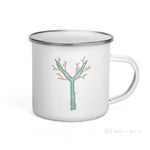 Load image into Gallery viewer, Alphabet Y Enamel Mug / Letter Cup Mug
