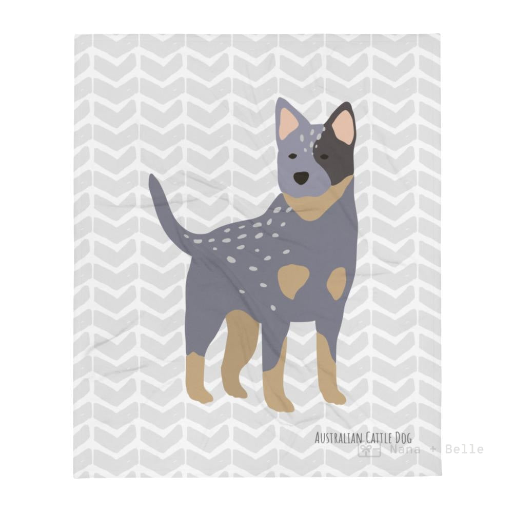 Australian Cattle Dog Blanket Cushions