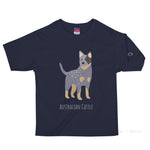 Load image into Gallery viewer, Australian Cattle Dog Personalised Champion T-Shirt Navy / S
