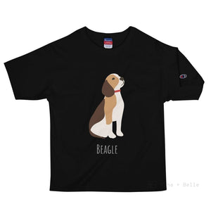 Beagle Customised Champion T-Shirt Black / S