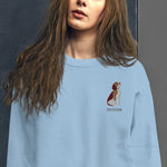 Load image into Gallery viewer, Beagle Embroidered Personalised Unisex Jumper
