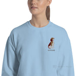 Load image into Gallery viewer, Beagle Embroidered Personalised Unisex Jumper
