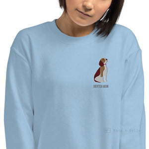 Beagle Embroidered Personalised Unisex Jumper