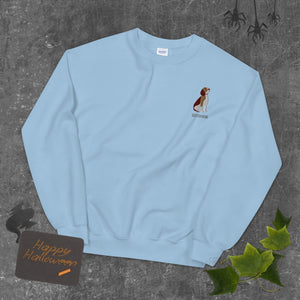 Beagle Embroidered Personalised Unisex Jumper