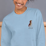 Load image into Gallery viewer, Beagle Embroidered Personalised Unisex Jumper
