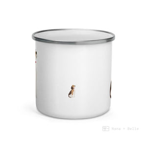 Beagle Dog Enamel Mug / Cup Mug