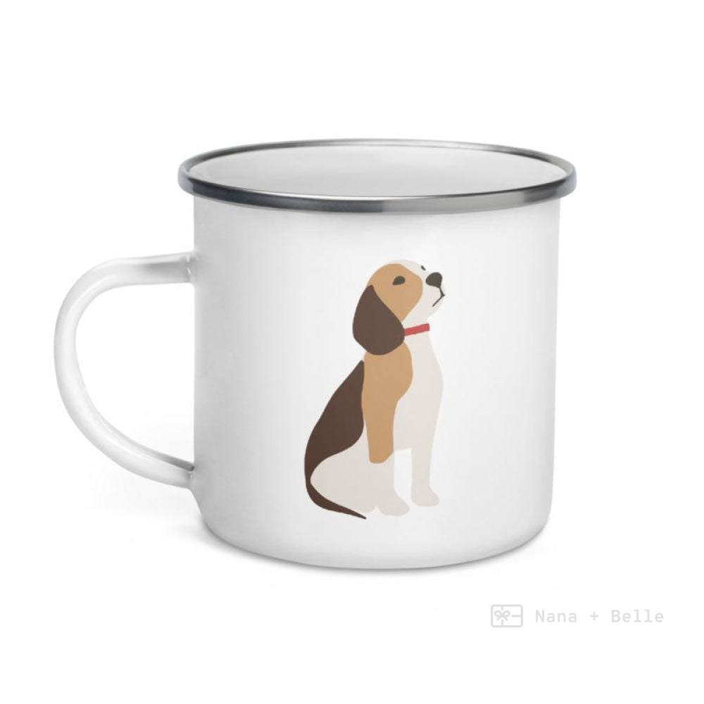 Beagle Dog Enamel Mug / Cup Mug