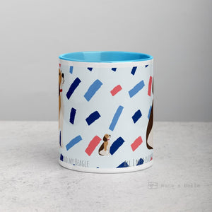 Beagle Mug With Colour Inside Mugs