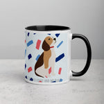 Load image into Gallery viewer, Beagle Mug With Colour Inside Mugs
