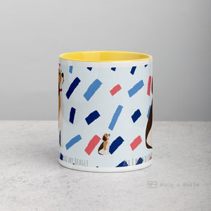 Beagle Mug With Colour Inside Mugs