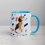 Load image into Gallery viewer, Beagle Mug With Colour Inside Mugs
