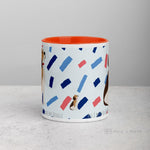 Load image into Gallery viewer, Beagle Mug With Colour Inside Mugs
