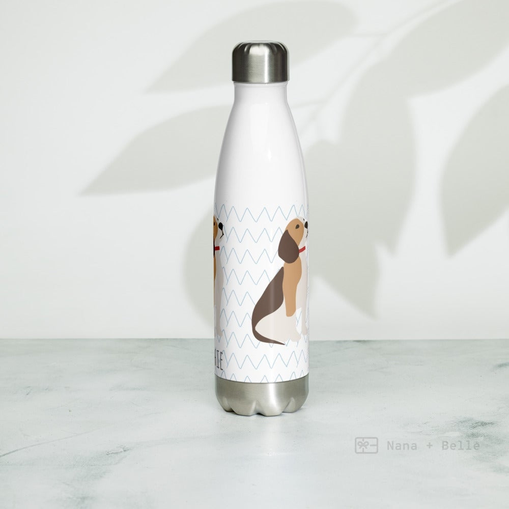 Beagle Stainless Steel Water Bottle Bottles