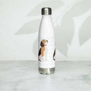 Beagle Stainless Steel Water Bottle Bottles