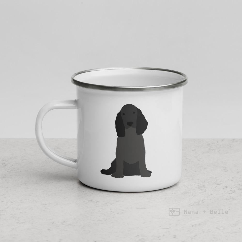 Black cocker 2024 spaniel mug