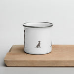 Load image into Gallery viewer, Blue Great Dane Enamel Mug / Cup Mugs
