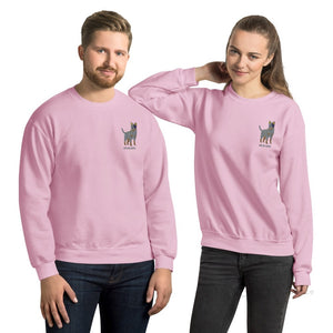 Blue Heeler Lover Unisex Embroidered Personalised Jumper Shirts & Tops