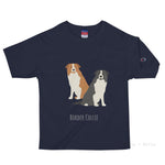 Load image into Gallery viewer, Border Collie Customised Champion T-Shirt Navy / S
