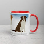 Load image into Gallery viewer, Border Collie Mug With Color Inside Mugs
