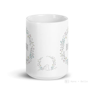 Breathe Floral Wreaths Mug Mugs