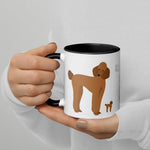 Load image into Gallery viewer, Brown Poodle Mug For Lovers
