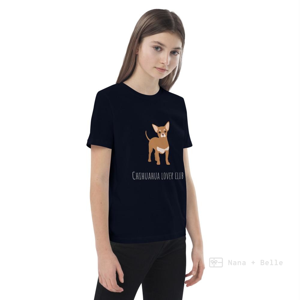 Chihuahua Customised Organic Cotton Kids T-Shirt Shirts & Tops