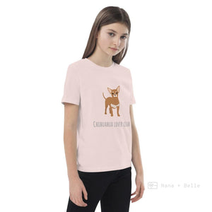 Chihuahua Customised Organic Cotton Kids T-Shirt Shirts & Tops