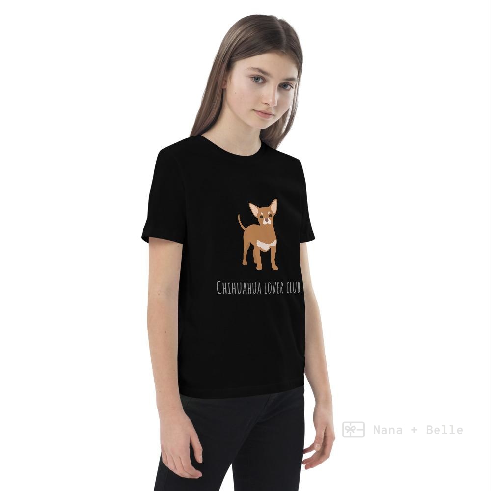 Chihuahua Customised Organic Cotton Kids T-Shirt Shirts & Tops