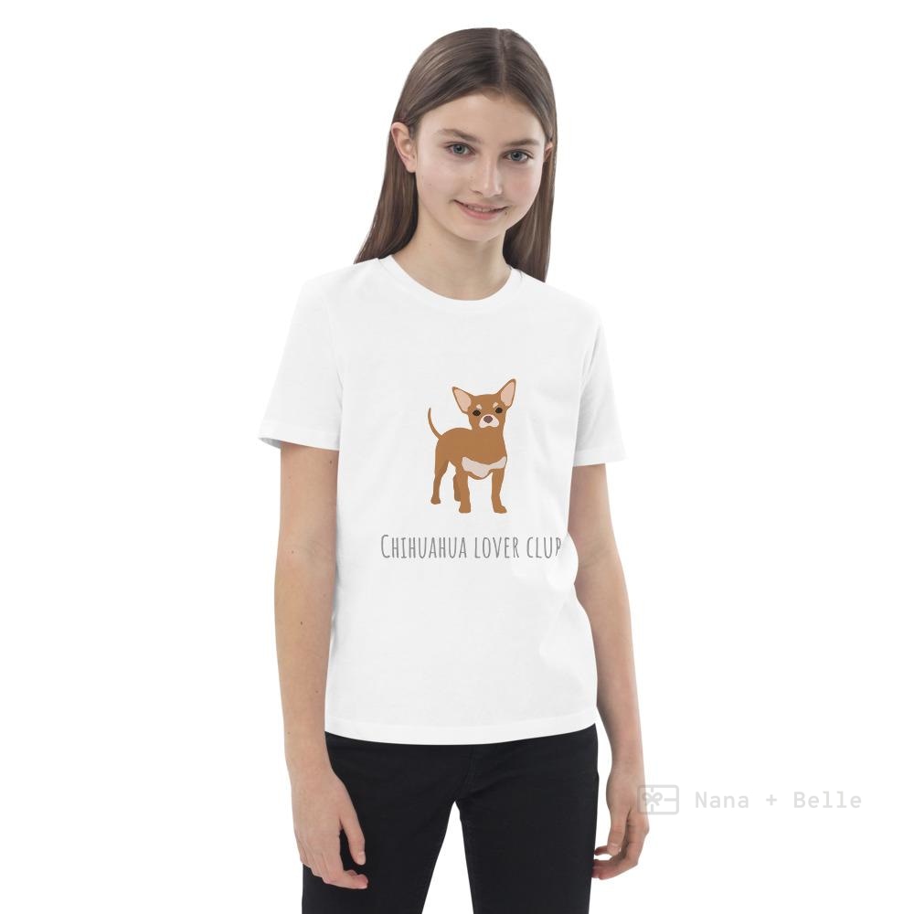 Chihuahua Customised Organic Cotton Kids T-Shirt Shirts & Tops