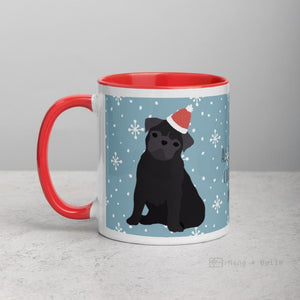 Christmas Pug Mug For Pug Lovers Mugs