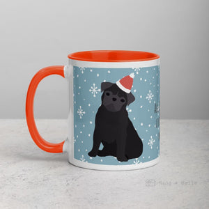 Christmas Pug Mug For Pug Lovers Mugs