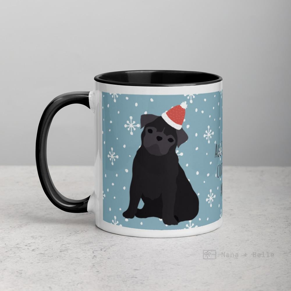 Christmas Pug Mug For Pug Lovers Mugs