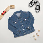 Load image into Gallery viewer, Customised Baby Name Organic Cotton Jacket
