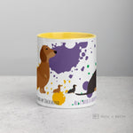 Load image into Gallery viewer, Dachshund Mug With Color Inside Mugs
