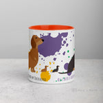 Load image into Gallery viewer, Dachshund Mug With Color Inside Mugs
