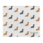 Load image into Gallery viewer, Dachshund Throw Blanket Cushions
