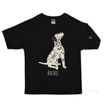 Load image into Gallery viewer, Dalmatian Customised Champion T-Shirt Black / S
