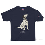 Load image into Gallery viewer, Dalmatian Customised Champion T-Shirt Navy / S
