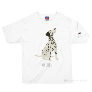 Dalmatian Customised Champion T-Shirt White / S