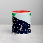 Load image into Gallery viewer, Dalmatian Mug With Colour Inside Mugs
