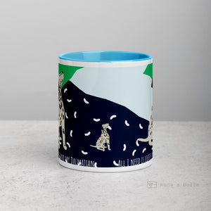 Dalmatian Mug With Colour Inside Mugs