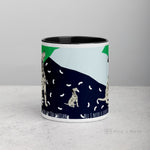 Load image into Gallery viewer, Dalmatian Mug With Colour Inside Mugs
