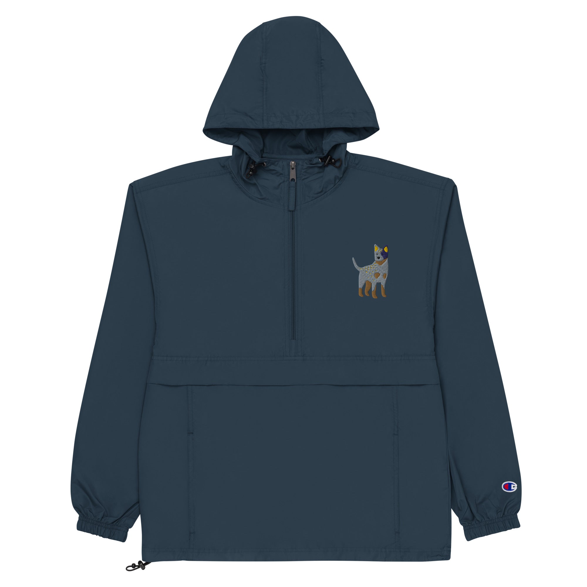 Australian Cattle Dog Embroidered Champion Packable Jacket for Heeler Lovers