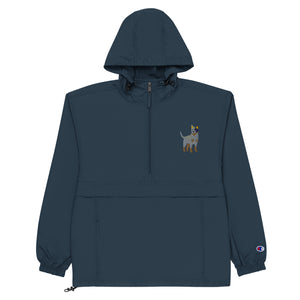 Australian Cattle Dog Embroidered Champion Packable Jacket for Heeler Lovers