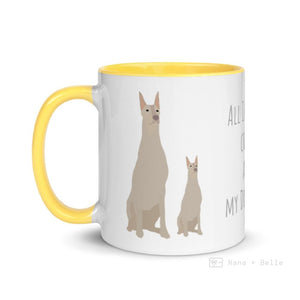 Fawn Doberman Mug For Lovers Mugs