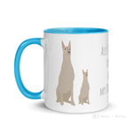 Load image into Gallery viewer, Fawn Doberman Mug For Lovers Mugs
