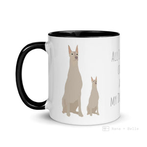 Fawn Doberman Mug For Lovers Mugs