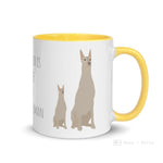 Load image into Gallery viewer, Fawn Doberman Mug For Lovers Yellow Mugs
